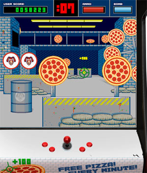 Domino's Brings Back Noid In Shoot-Em-Up Facebook
Game