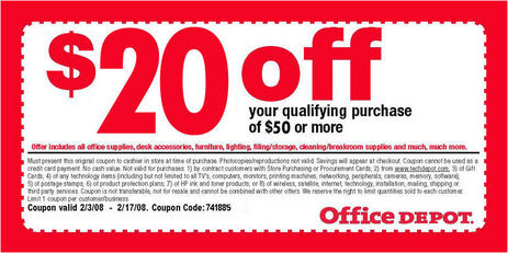 Use An Online Coupon With In-Store Pick-Up And Get Tossed Out Of Office Depot