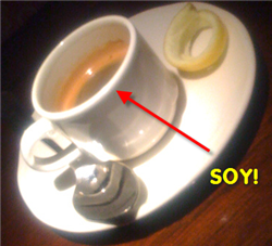 Pardon Me, Waiter? My "Coffee" Is Actually Hot Soy Sauce