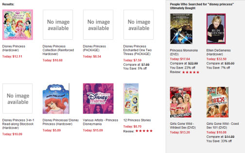 Overstock Thinks Disney Fans Are Pervs