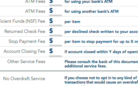 Chase To Cut Checking Account Fee Disclosures From 100+ Pages To One