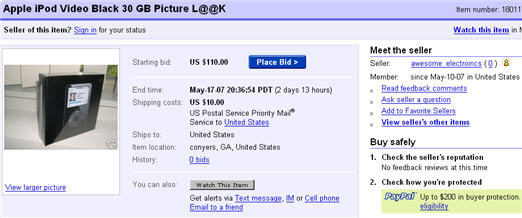 Ebay Scam: People Still Trying To Sell "Pictures" Of Things