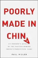 New Book: Poorly Made In China