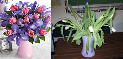 Mother's Day Flowers Vs Reality