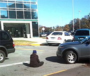 Woman Saves Prime Black Friday Parking Space By Sitting In It