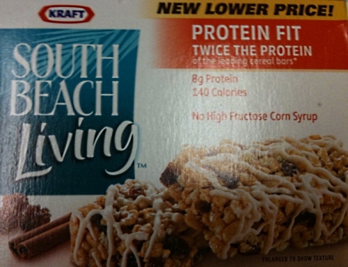 Protein Shrink Ray Hits South Beach Cereal Bars