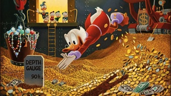 A Rebuttal To Important News Regarding How Much Money Is In Scrooge McDuck's Vault