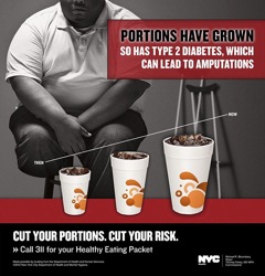 NYC Health Department Ad Features Diabetic Amputee To Warn Against The Dangers Of Soda