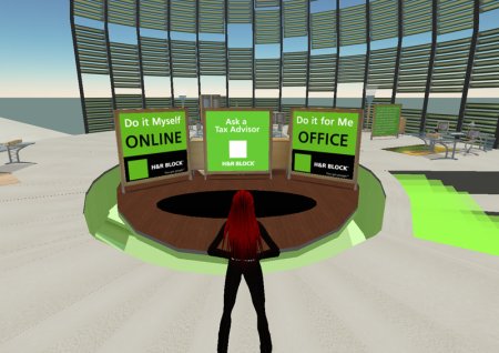 Update: H&R Block In SecondLife To Push Its Online Tax Prep Service, "Tango"