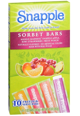 Should Snapple Sorbet Bars Disclose They Contain Absolutely No Fruit?