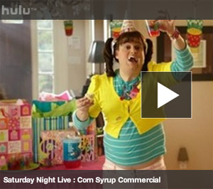 SNL Spoofs Smarmy Corn Syrup Ads