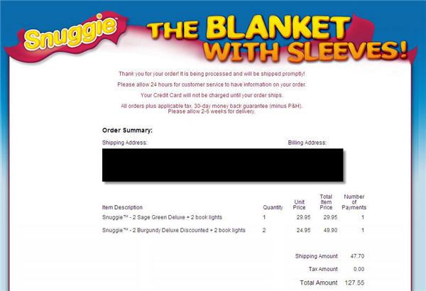 Help! I Accidentally Ordered $127 Worth Of Snuggies!