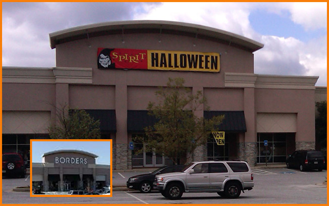 Liquidated Borders Store Reincarnated As Temporary Halloween Shop