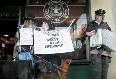 Starbucks Caught In Crossfire Over Gun Debate