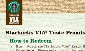 If You Don't Like VIA, Starbucks Will Send You Some Coffee
For Free