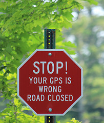 Hint: If You Think Your GPS Is Telling You To Drive Onto A Golf Course, Don’t