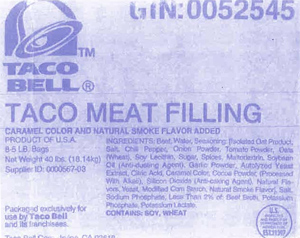 Taco Bell Releases New Statement On Class Action: We're 88% Beef!