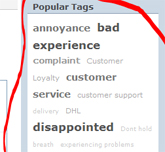 What Happens When You Put A Tag Cloud On Your Customer Support Forum…