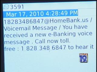 VIDEO: Scammers Using Text Messages To Get Your Credit Card Info