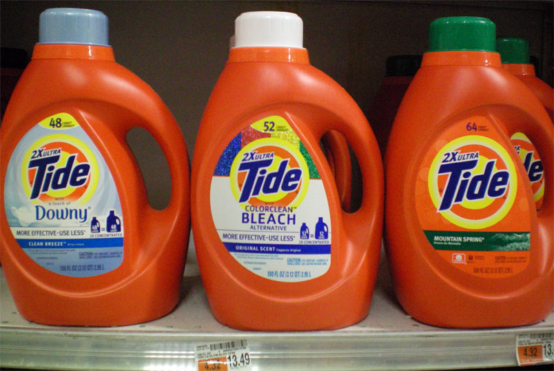 Tide: Different Loads For Different Scents?