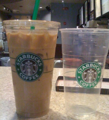 POLL: Do You Need A 31-Ounce Iced Coffee From
Starbucks?