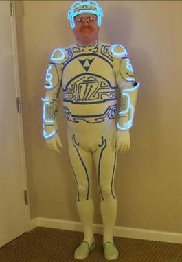 Should Tron Guy Be Allowed To See Tron Movie In Tron Suit?