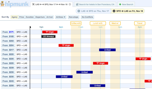 Hipmunk Now Finds Flights That Fit Into Your Schedule