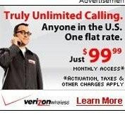 Verizon To Offer Flat-Rate, Unlimited Minutes Cellphone Plan