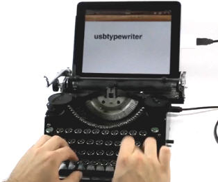 USB Typewriter Turns Ancient Object Into Something Almost Useful