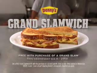 Free Grand Slammwiches At Denny's April 8th