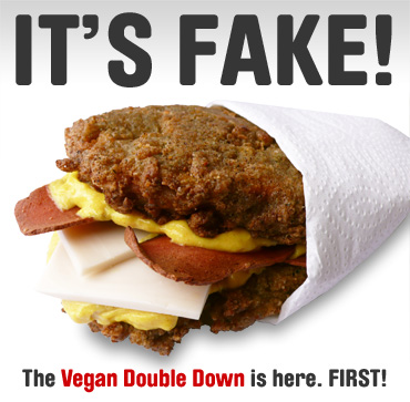 Introducing The Vegan Double Down!