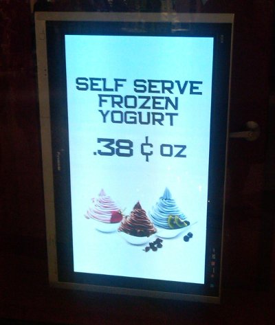 Yogurt Shop Sells Frozen Treats Using Verizon Math