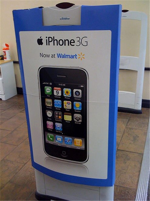 Walmart iPhone Poster Spotted In The Wild