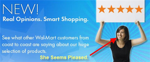Walmart  Adds "Customer Reviews" To Website