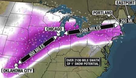 Get Your Airline Ticket Changed For Free Because Of Massive Midwest Storm