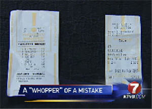 $2,243 Burger King Bill Leaves Customer Overdrawn, Pissed Off