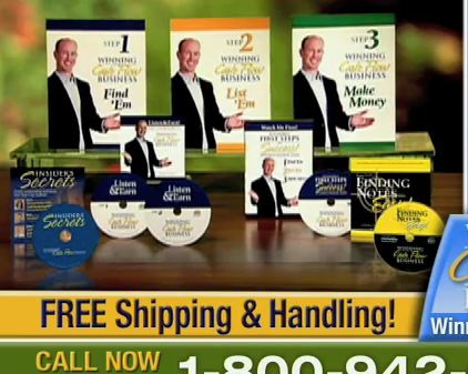 FTC Sues People Behind "Winning In The Cash Flow Business" Infomercial