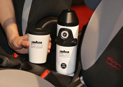 Fiat Wants You To Make A Nice Steaming Hot Espresso From The Comfort Of Your Car