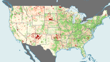 See All The Pink On This Map? Those Are The 19 Million Americans Without Broadband Access