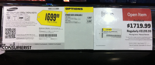Best Buy, Where A Used TV Without A Remote Is Worth $20 More Than A New TV