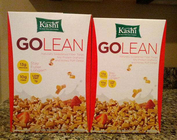 Kashi GoLean Cereal Boxes Get A Bit Leaner