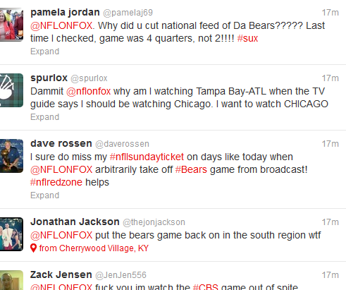Just a tiny sampling of the Twitter hate for Fox.