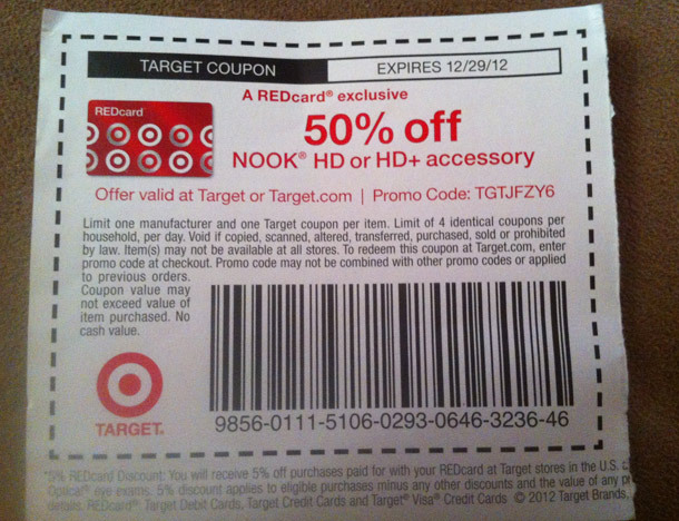 The offending coupon.