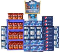 Everything you could ever need -- assuming you only drink Bud Lite, Pepsi and eat Doritos.