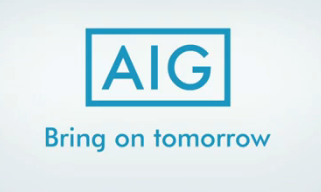 AIG's new, post-bailout slogan.