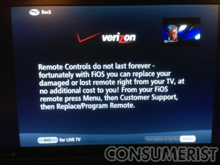 Program verizon online remote