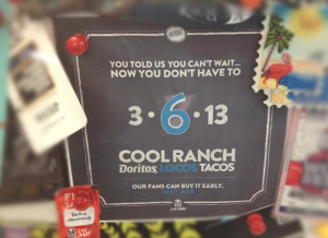 Taco Bell decided to get an early start on giving everyone Cool Ranch breath. 