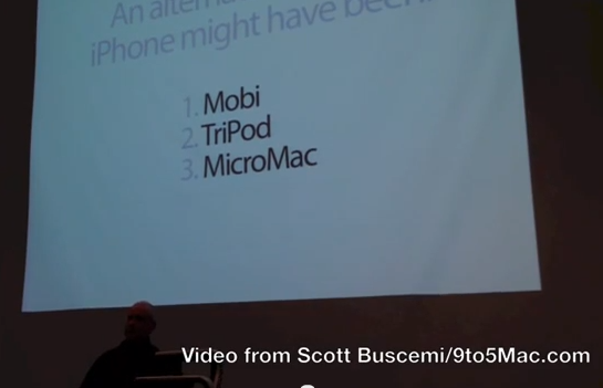 Segall put MicroMac on the list just but it was not actually considered by Apple.
