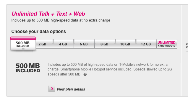 T-Mobile Unveils New “Unlimited” Data Plans Starting At $50/Month