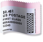 dymo stamps certified mail